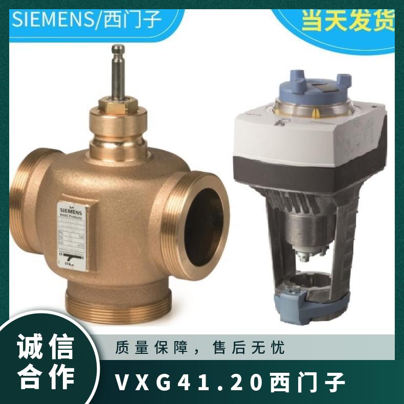 VXG41.20西门子电动阀 现货SIEMENS 内螺纹 青铜 0°~95 电子