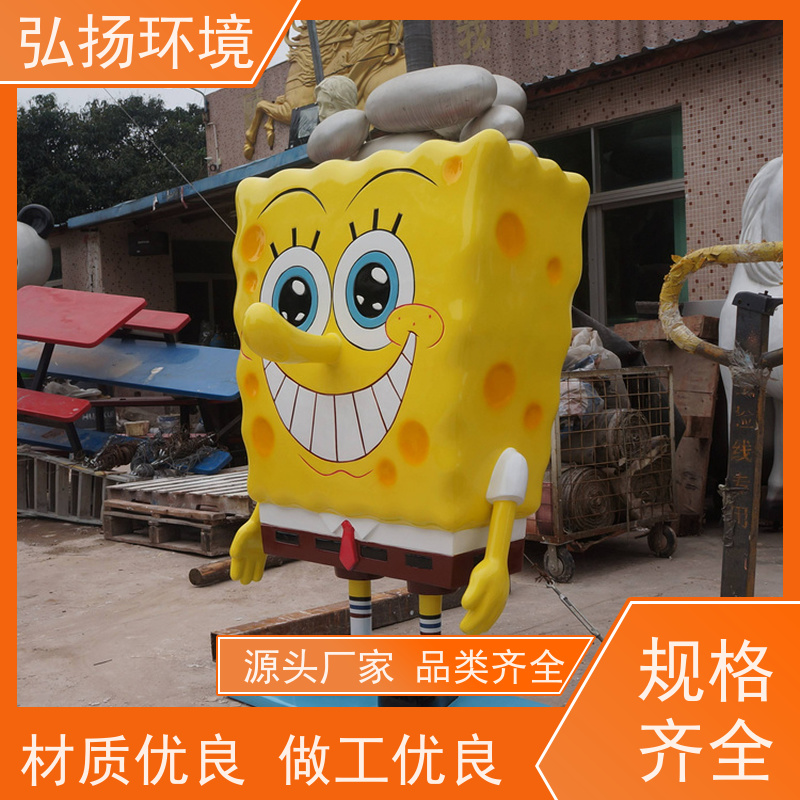 弘扬环境艺术 户外草坪 来图定制 玻璃钢骑马人物雕塑