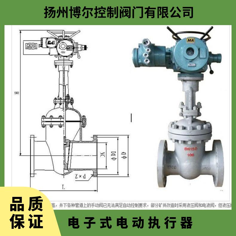 新疆电动执行器DCL-40E电子式 其他博尔 法兰 ZB/QBDZBDQB