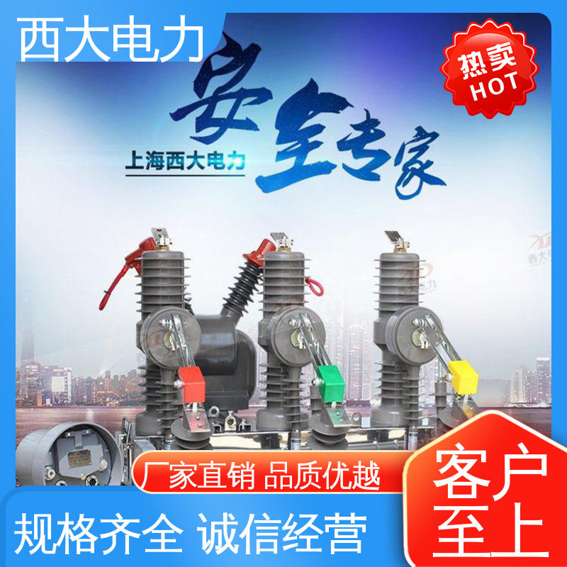西大电力 柱上真空断路器 广泛应用于高低压配电系统 ZW32-24F/630A 