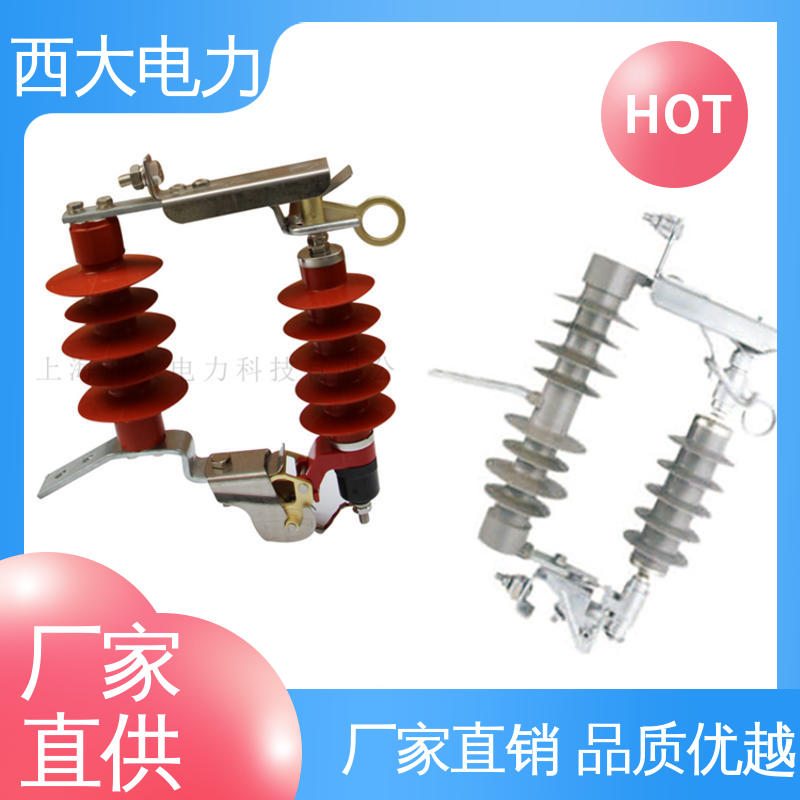  跌落式高压氧化锌避雷器 外形美观 做工细致 HY5WS-17 西大电力