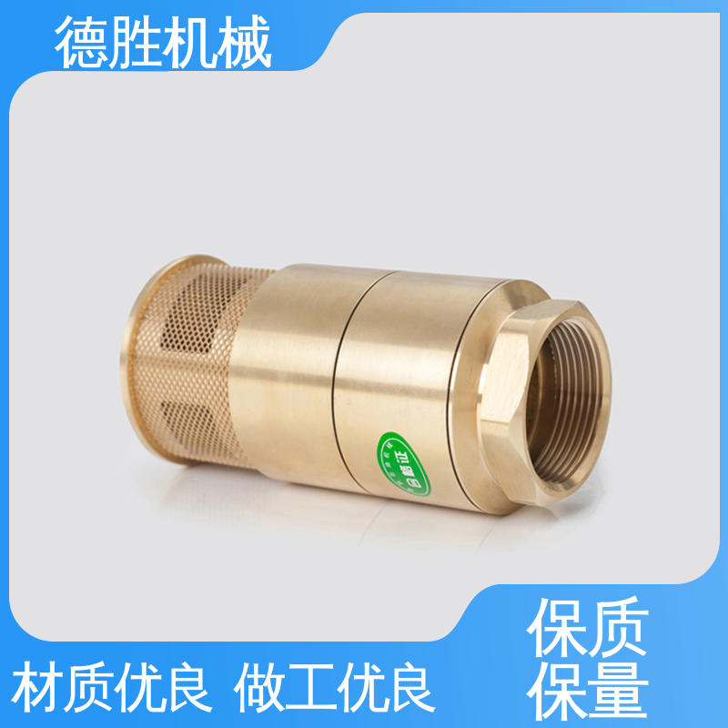 德胜 抗腐蚀性强 材质精选 售后维护 阀体加厚 铜双门底阀
