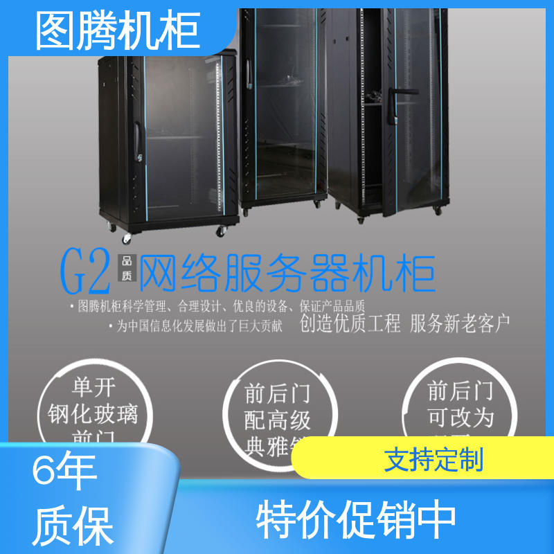 G26637 标准19英寸 假一罚十 设备机柜 图腾TOTEN