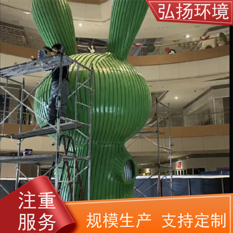 弘扬环境艺术 校园文化 按需定制 卡通人物雕塑玻璃钢