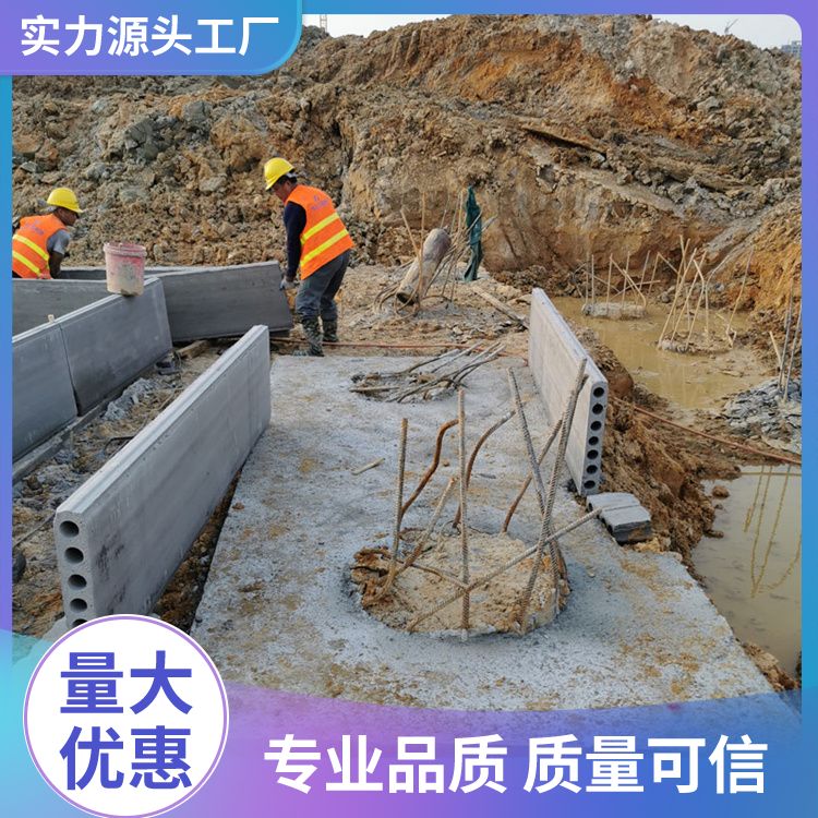  集水井水泥板砖胎膜生产厂家 外观灰色 强度高 安装方便