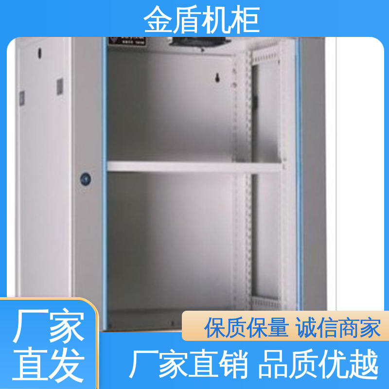 机柜定制金盾品牌 优质冷钢材质 耐腐蚀网络机柜 14-42U容量可选 落地式安装