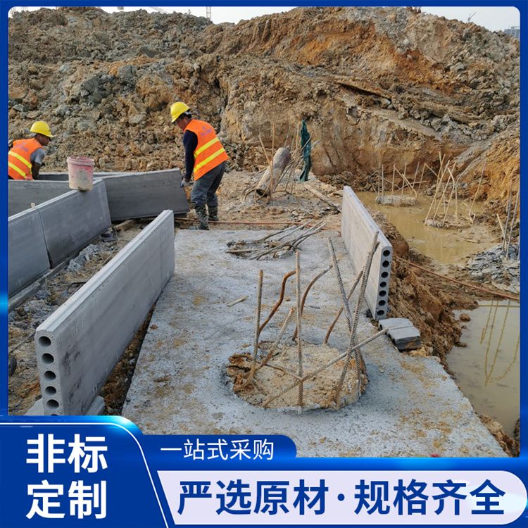 筏板承台板砖胎膜供应 耐腐蚀抗老化 原材料炉渣 易切割 供货