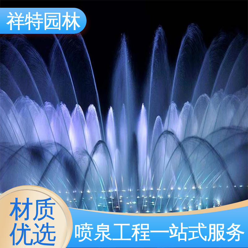 祥特 观赏表演造景 喷射方式独特 多年经验 小型音乐喷泉施工