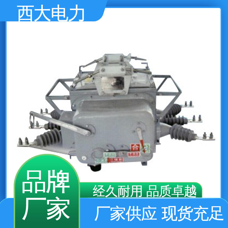  安全稳定 支持定制 户外柱上高压真空断路器 ZW20-12F/630 西大电力
