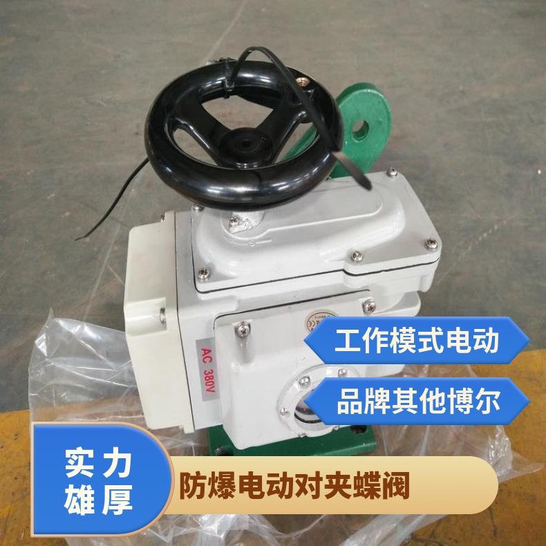 2507阀板电动防爆对夹蝶阀D971XP-10C-DN125
