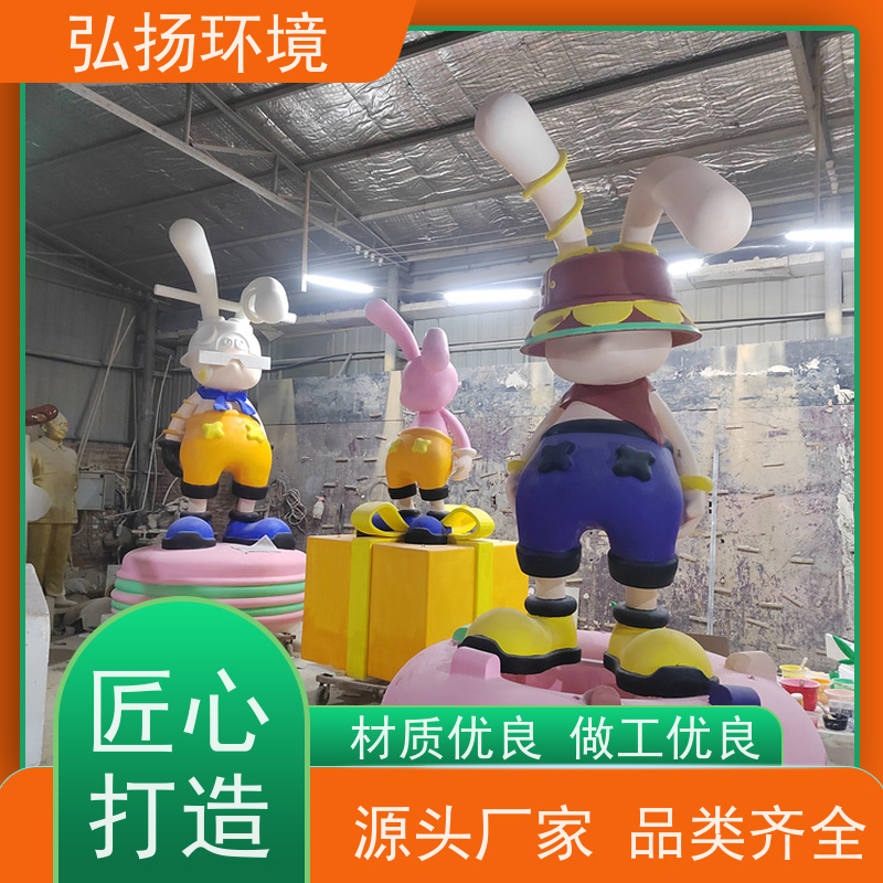 弘扬环境艺术 无中间商 玻璃钢骑马人物雕塑 市政工程