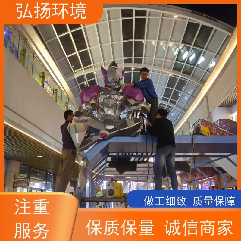 弘扬环境艺术 售楼部 来图定制 玻璃钢佛像雕塑定做