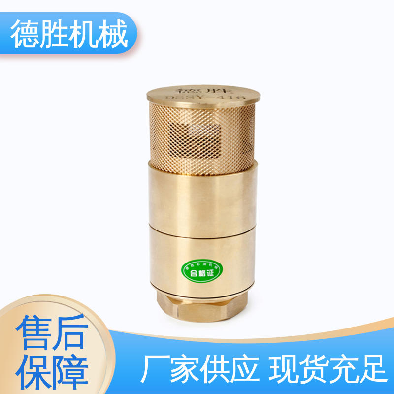 德胜 铜过滤网 双门止回阀 防止管路液体回流 材质精选 售后维护