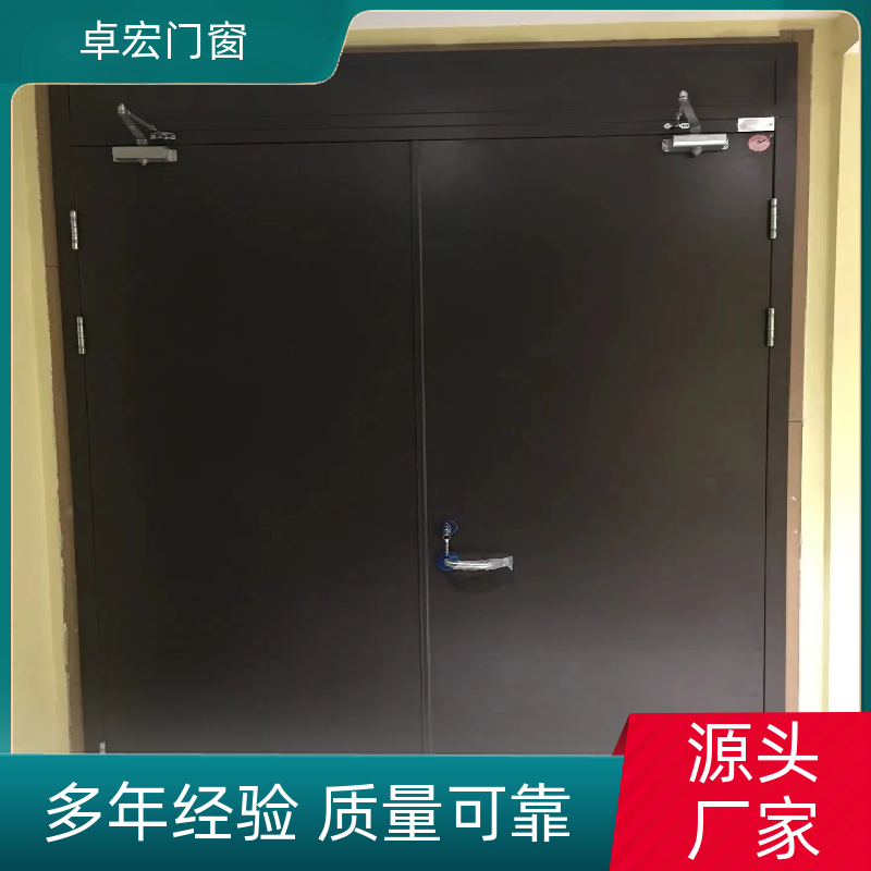 卓宏门窗安全工程丙级防火门隔热阻燃消防通道门源头厂家