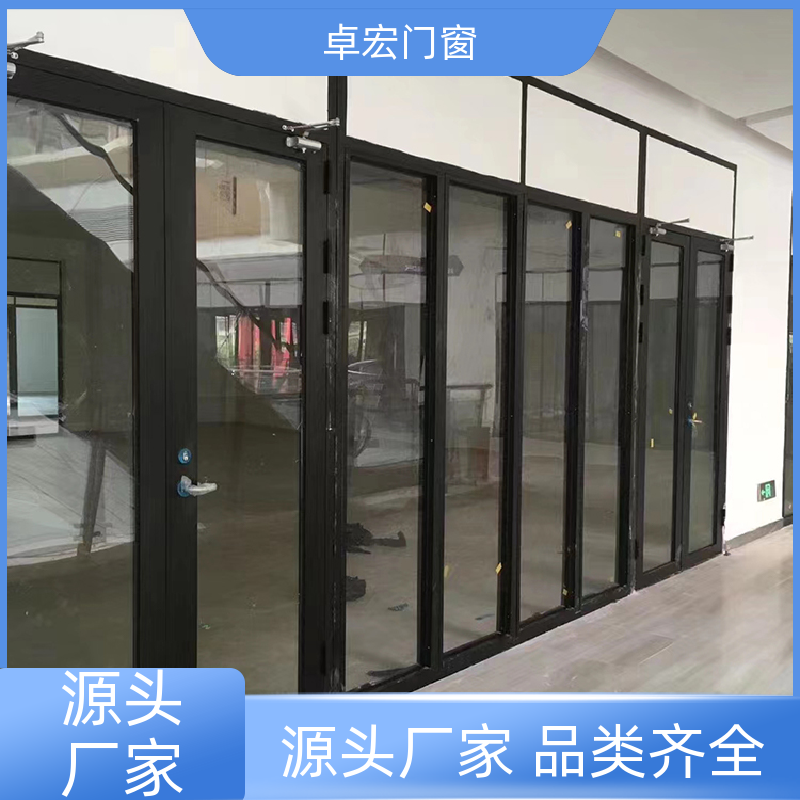 卓宏门窗安全工程甲乙丙级木质防火门现货直发消防通道门源头厂家