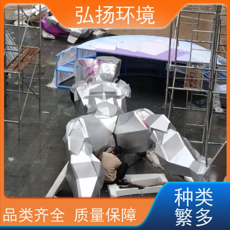 弘扬环境艺术 景区小区 加工定制 玻璃钢大型人物雕塑