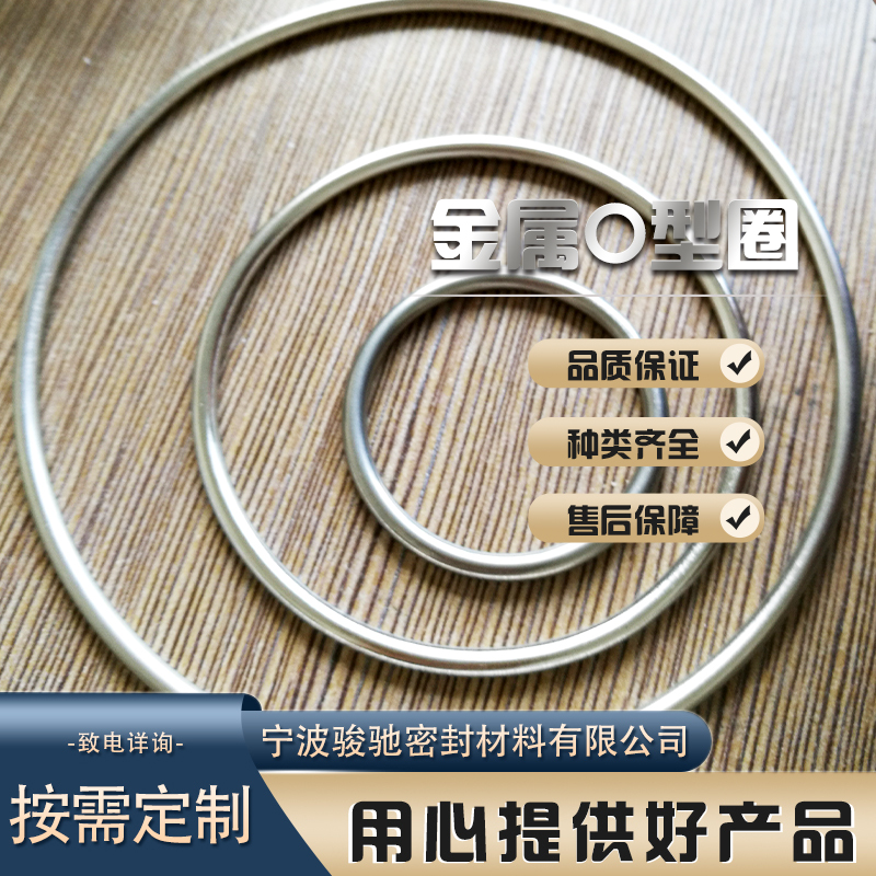 耐腐蚀 表面光滑无毛刺 金属O型圈 骏驰密封材料
