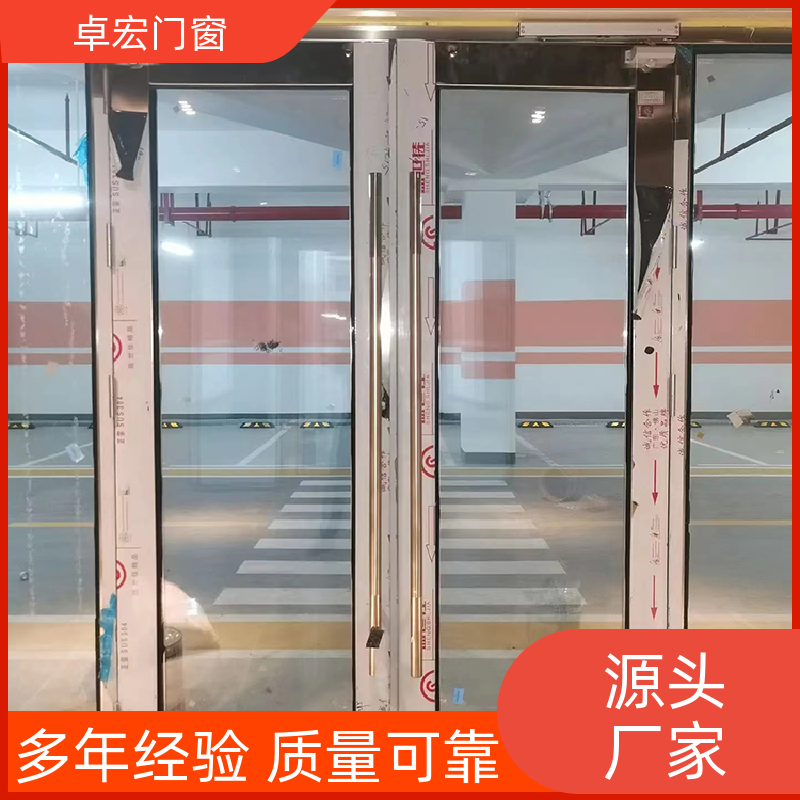 卓宏门窗甲乙丙级木质防火门现货直发安全通道源头厂家