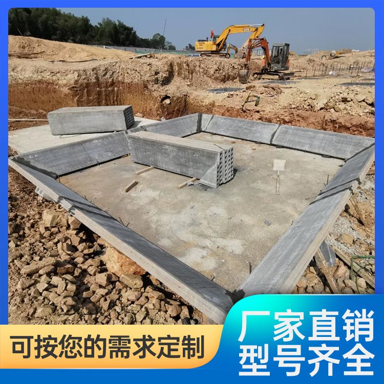 港德品牌条形挡土板 灰色轻质高强 耐腐蚀抗老化