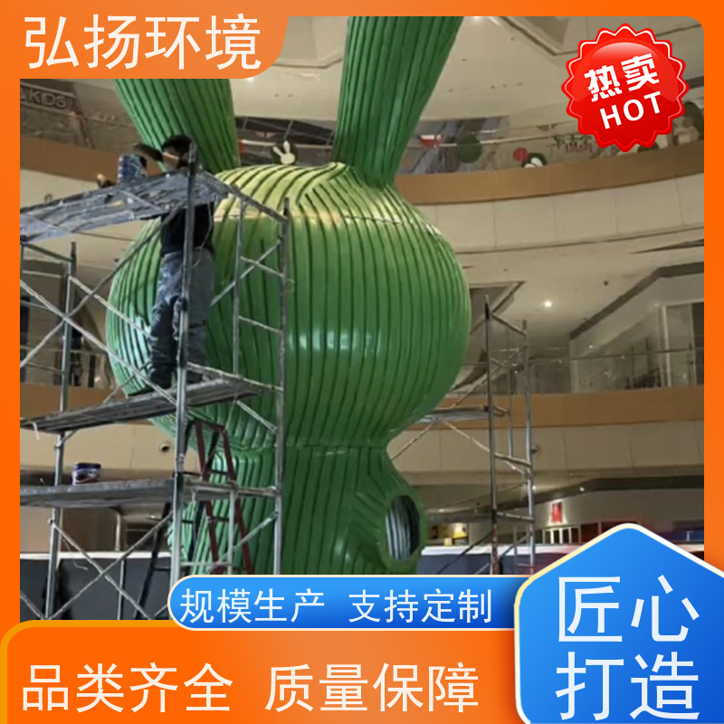 弘扬 校园文化 来图定制 卡通玻璃钢雕塑制作厂家
