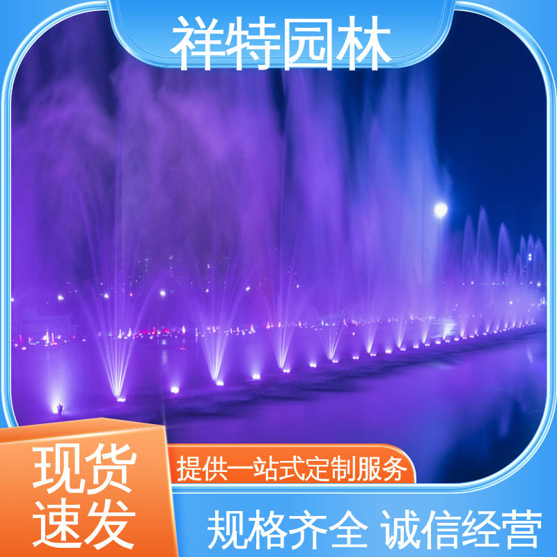 祥特 贴心售后 程序电脑控制 广场水景喷泉 喷射方式独特