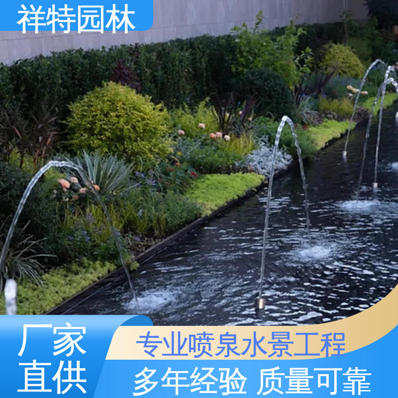 祥特 喷射高度可控 颜色绚丽 人工湖音乐喷泉 运行平稳