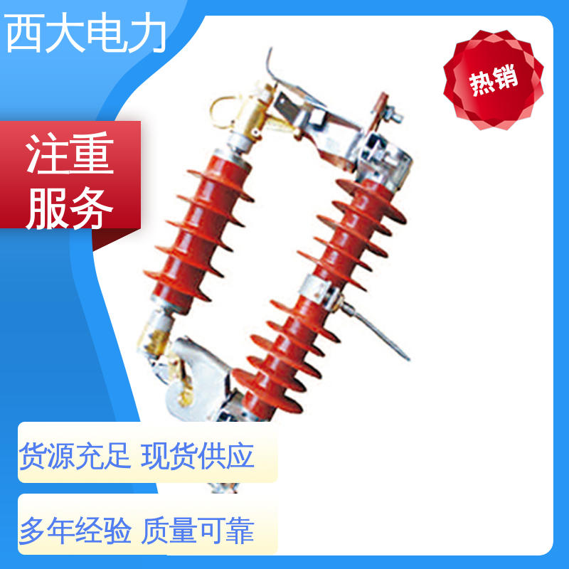 HY5WS-17 安装方便 操作简单 全绝缘复合氧化跌落式避雷器 西大电力