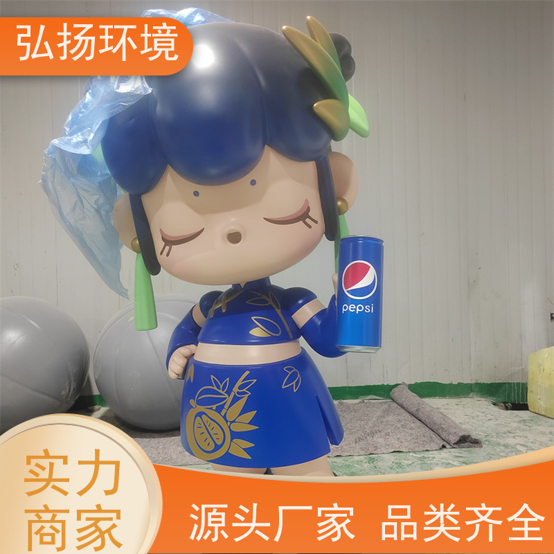 弘扬 无中间商 手工制作 卡通人物雕塑玻璃钢定制