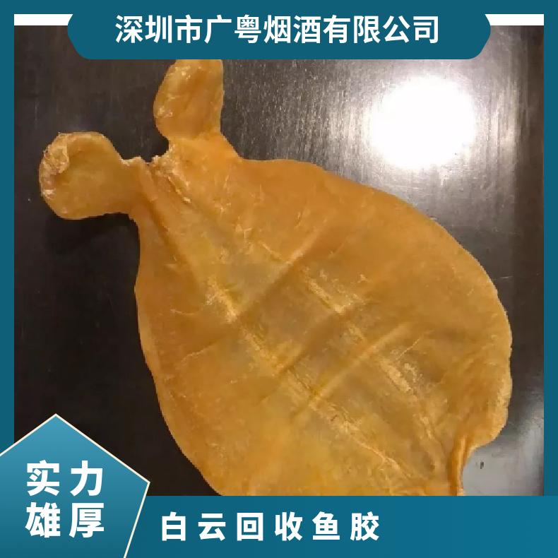 回收鱼胶最新行情 2023年收购茅台酒洋酒红酒冬虫夏草燕窝商家报价