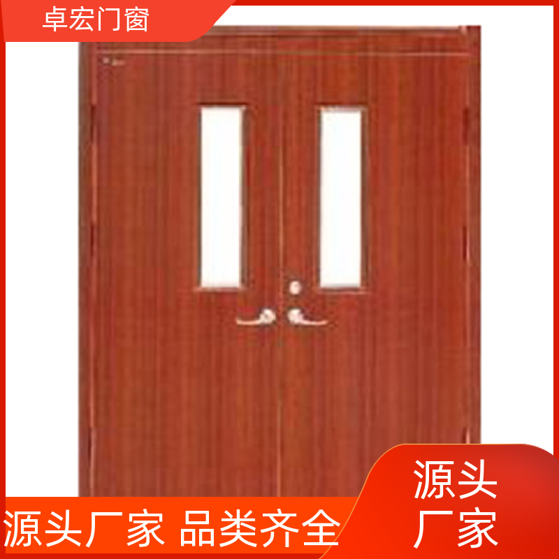 卓宏门窗甲级防火门隔音降噪按需定制源头厂家