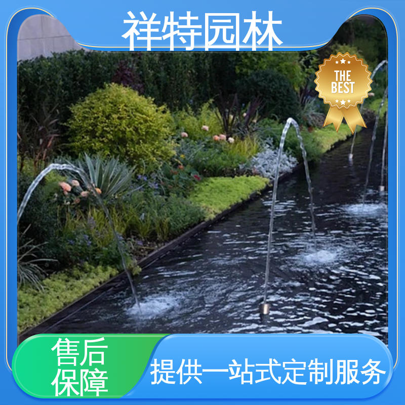 小型音乐喷泉设计 电脑程序控制 颜色绚丽 经久耐用 祥特