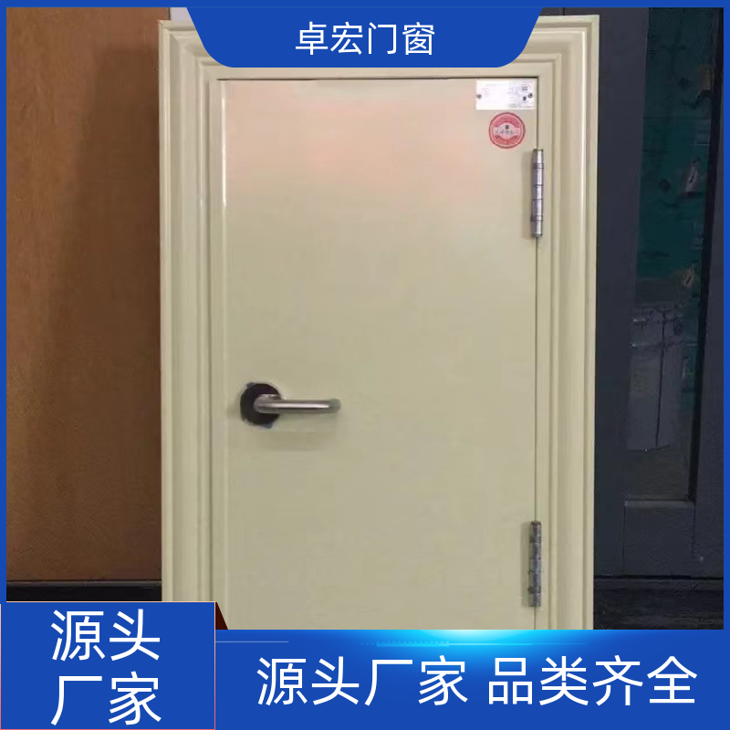 卓宏门窗304不锈钢钢质防火门稳定耐用按需定制厂家供应