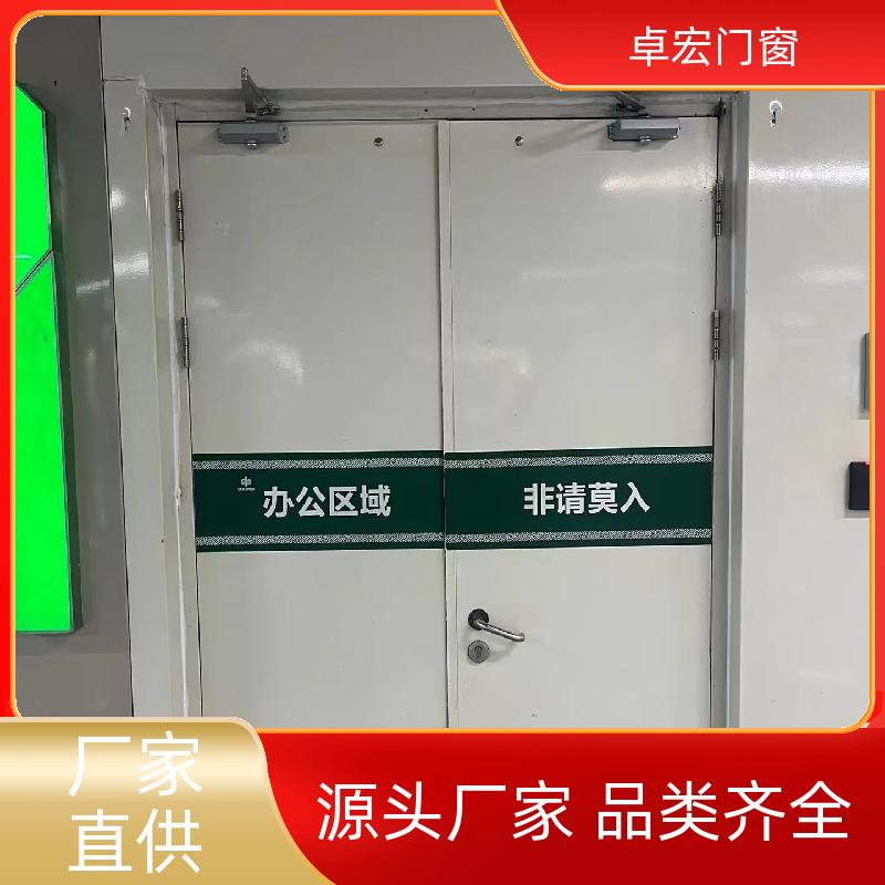 卓宏门窗木质防火门隔火阻燃安全通道厂家供应