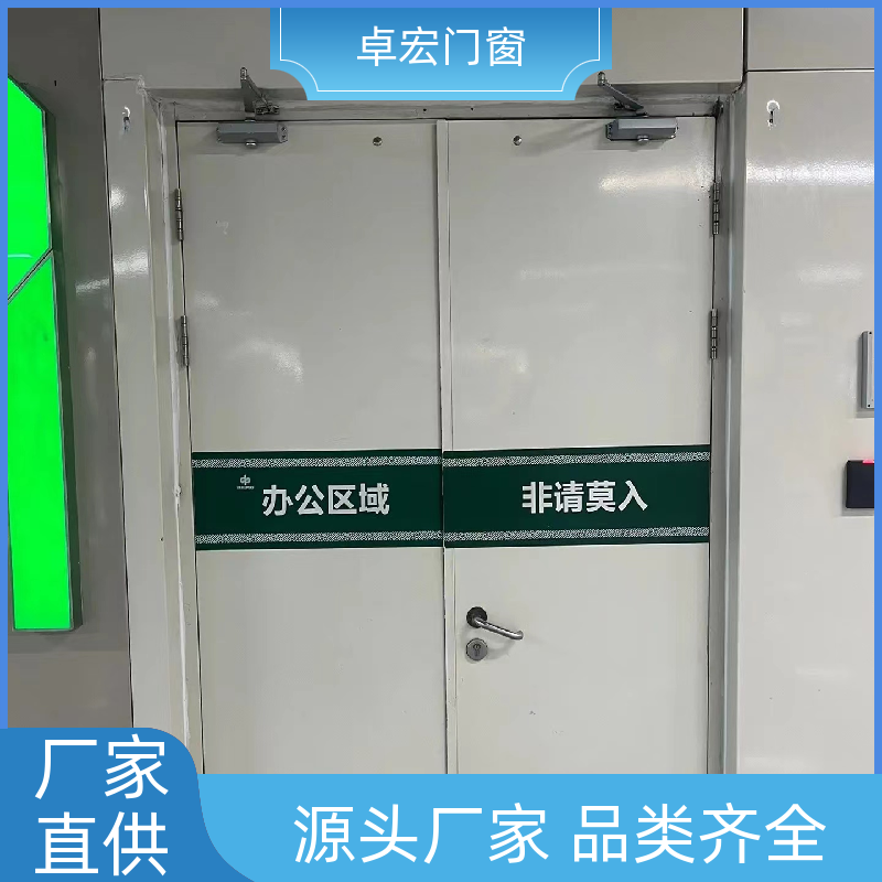 卓宏门窗丙级木质防火门隔热阻燃按需定制源头厂家