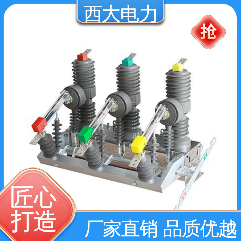 型号和资质齐全 ZW32-24F/630A 户外柱上高压真空断路器 西大电力