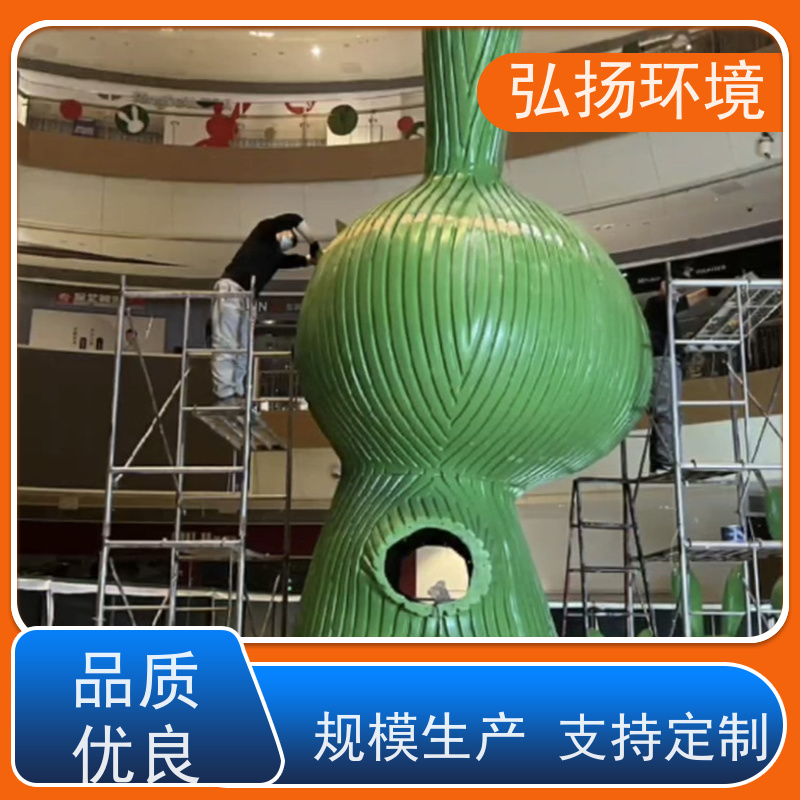 弘扬 上门安装 新年卡通老虎玻璃钢雕塑 校园文化