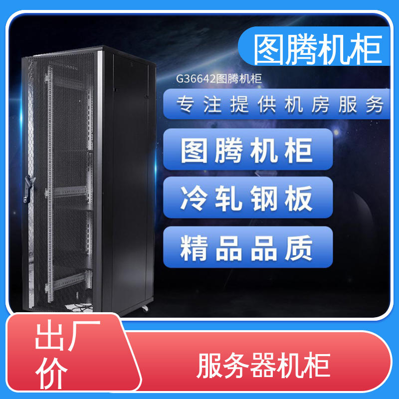 机柜定制G36642 黑色 标准机柜 机房设备 弱电系统 图腾TOTEN