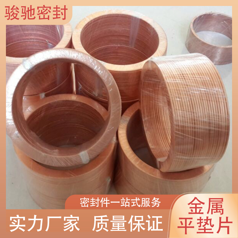 骏驰密封材料 金属平垫片 易加工 高压部位用 一体成型