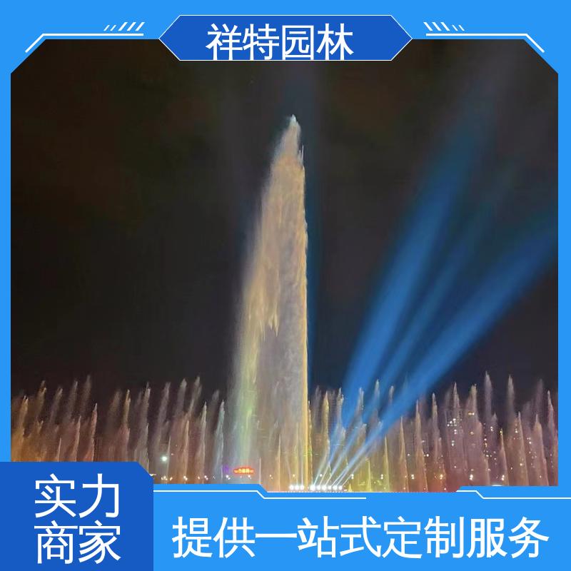 祥特 互动喷泉 维护方便 减少尘降气温 水景工程施工