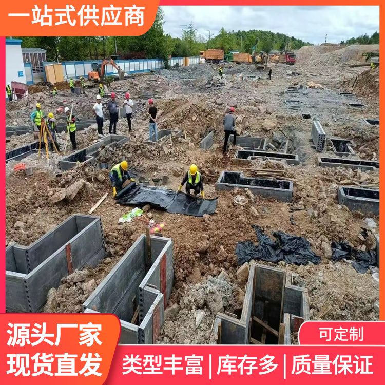  筏板空心水泥砖胎膜预制板厂家批发 防水防潮 新型混凝土条板