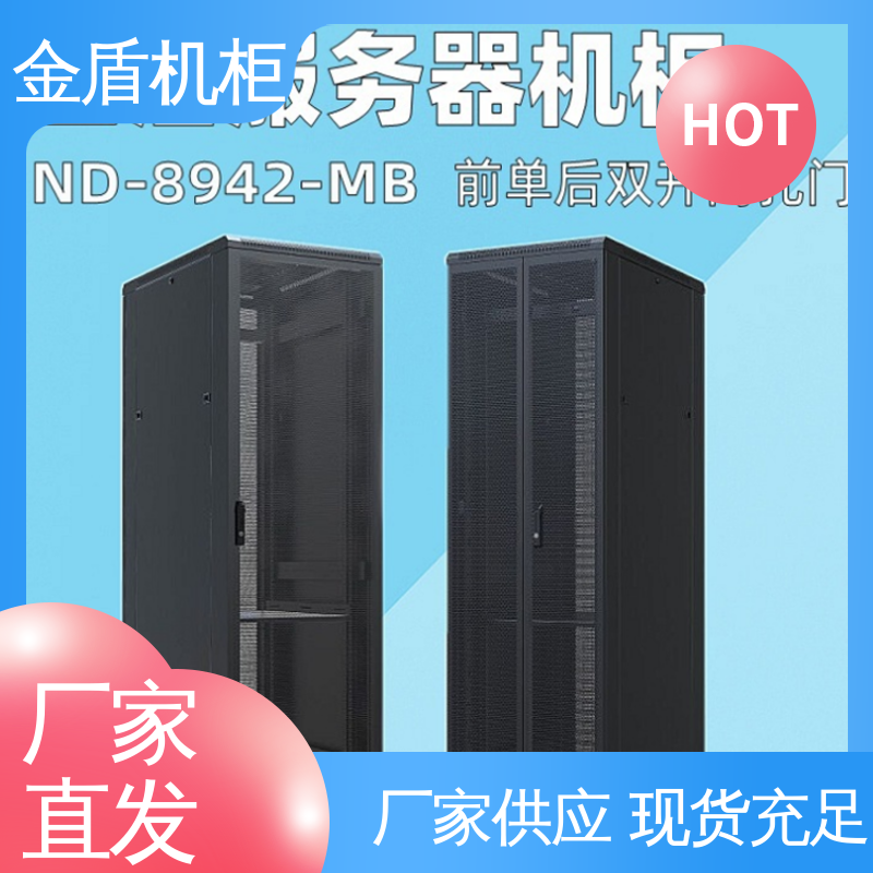 进口材质 计算机数据中心机房专用 42u机柜 现货直发 金盾