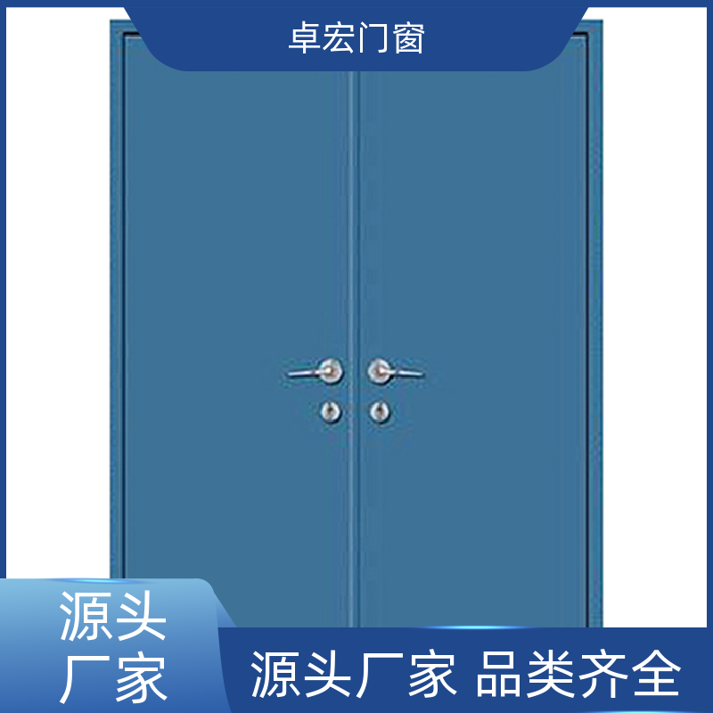 卓宏门窗304不锈钢丙级木质防火门隔热阻燃按需定制源头厂家