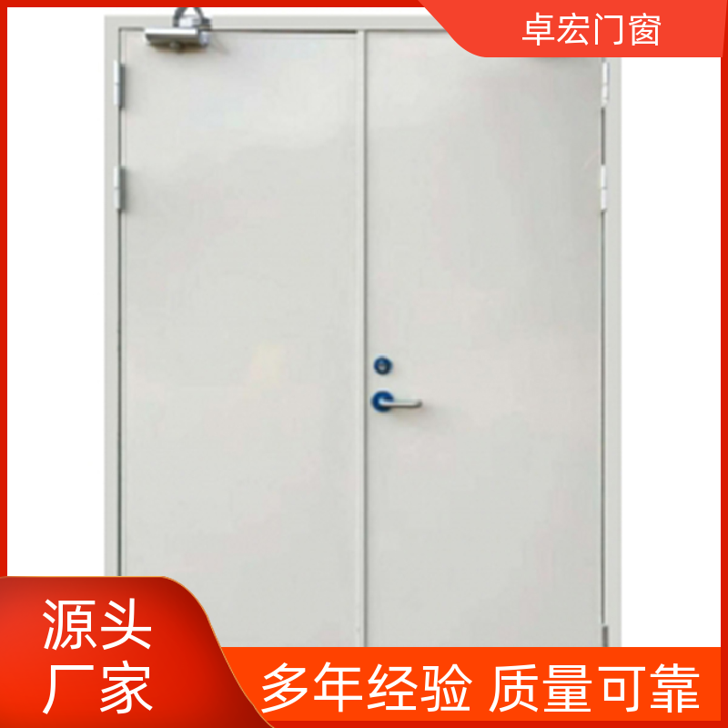 卓宏门窗乙级木质防火门稳定耐用按需定制厂家供应