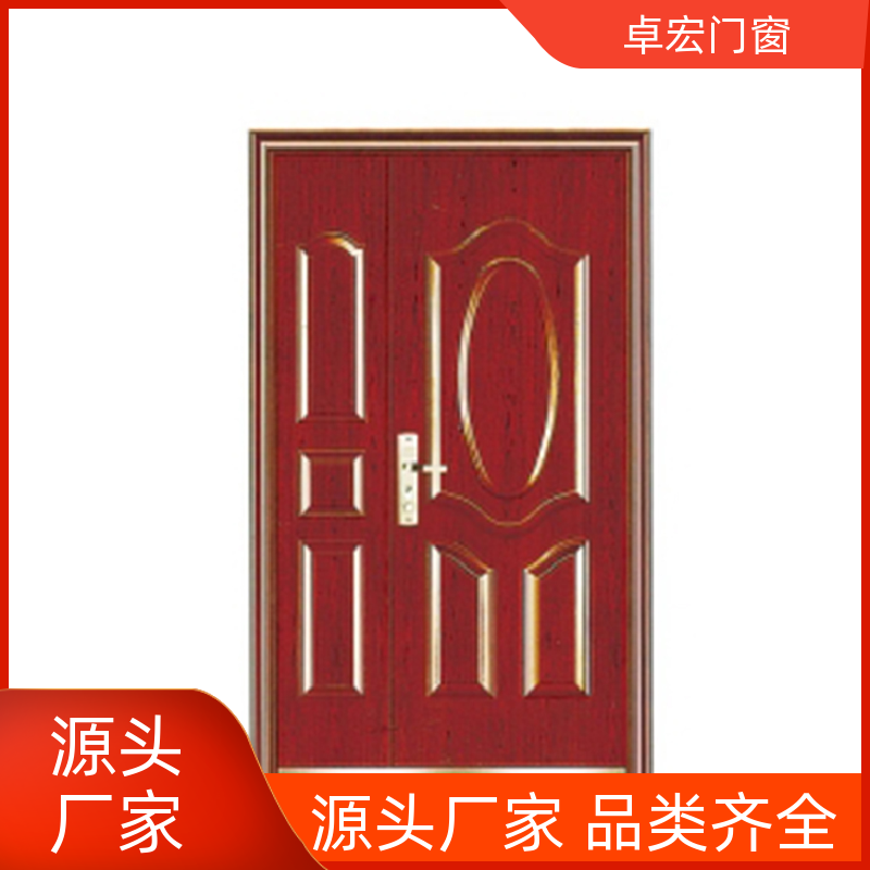 卓宏门窗安全工程甲乙丙级钢质防火门隔音降噪按需定制厂家供应