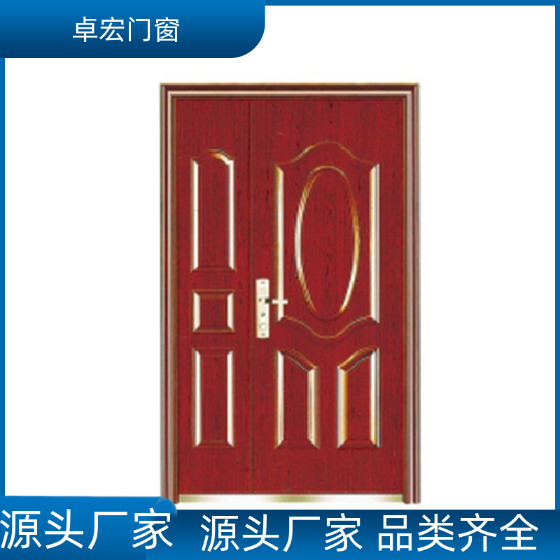 卓宏门窗304不锈钢甲乙丙级木质防火门隔音降噪安全通道厂家供应