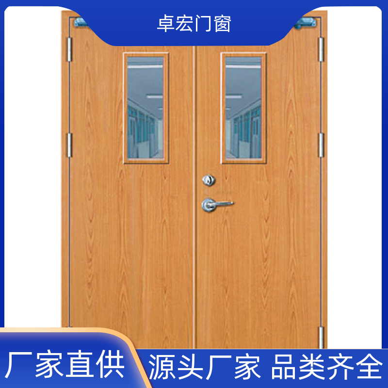 卓宏门窗公共场所乙级钢质防火门安全通道厂家供应