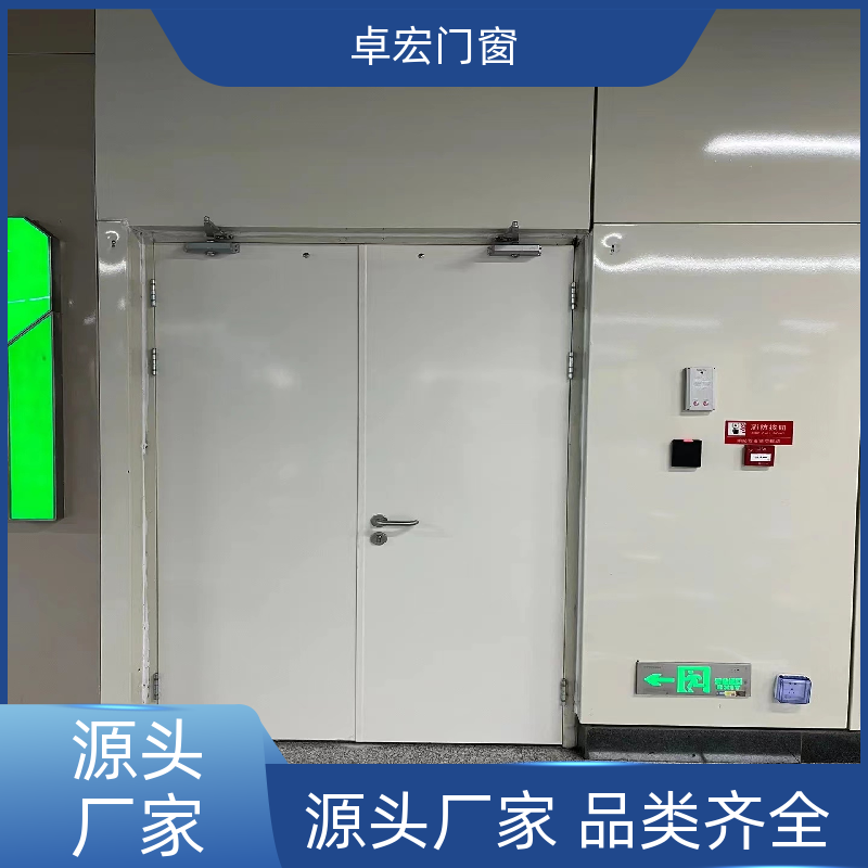 卓宏门窗承接工程丙级防火门稳定耐用按需定制厂家供应