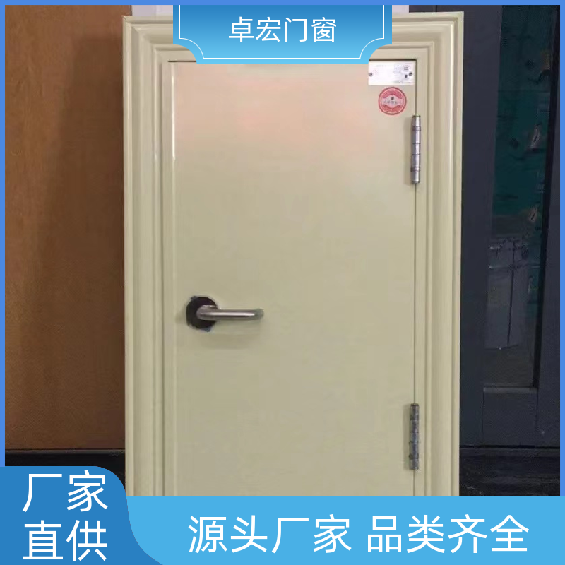 卓宏门窗承接工程木质防火门稳定耐用严选材质源头厂家