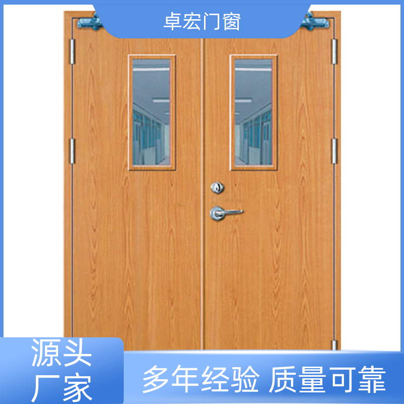 卓宏门窗承接工程丙级钢质防火门隔音降噪安全通道厂家供应