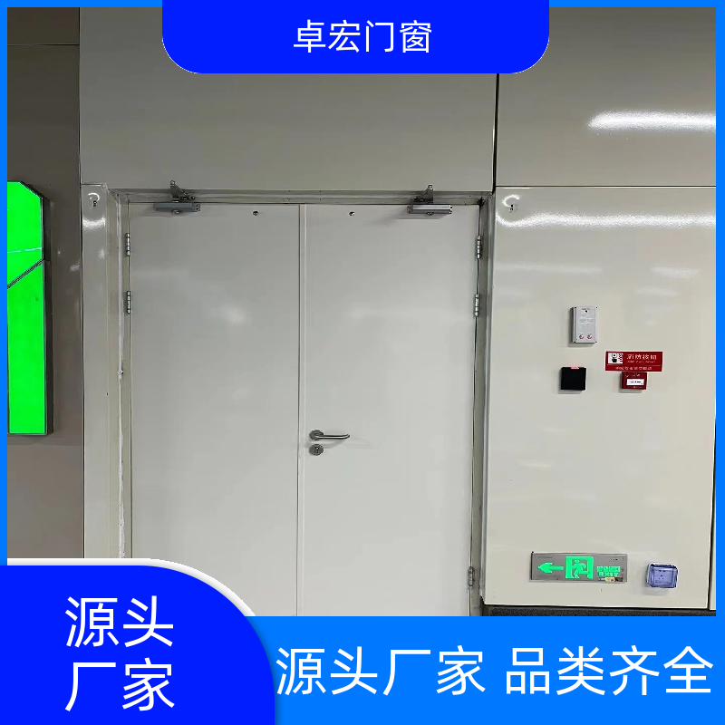 卓宏门窗安全工程乙级木质防火门隔火阻燃严选材质源头厂家